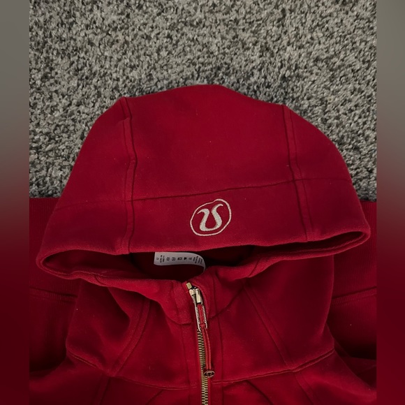 Red full zip scuba - Picture 3 of 4